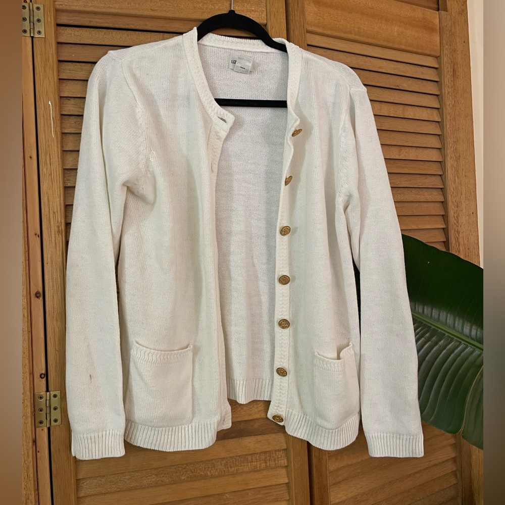 Vintage Liz Baker Knit Cardigan